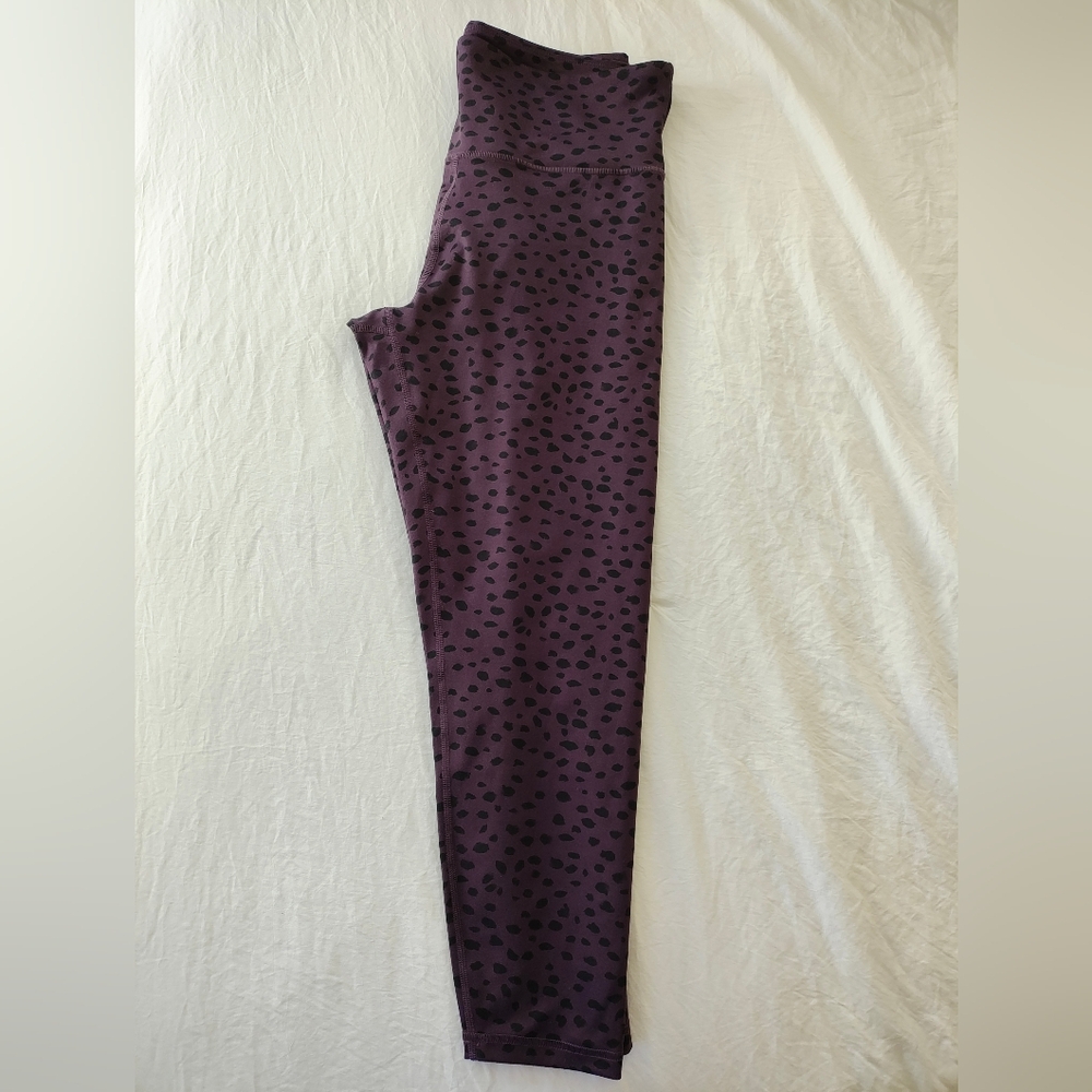 Balance Collection Plum Leopard Leggings